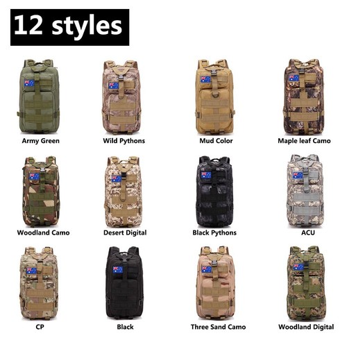 30L/40L/80L Military Camping Tactical Backpack Rucksack Travel Hiking Army Bag - Picture 86 of 131