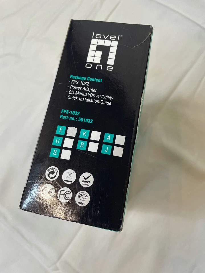 Netzwerk USB Printserver | LevelOne FPS-1032 | NEU & OVP - Bild 4 von 4