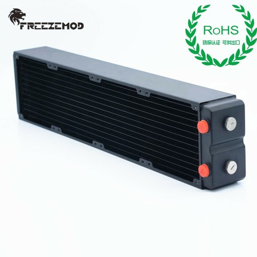 FreezeMod 120mm 240mm 360mm 480mm Copper Radiator 65mm Thick G1/4 Water Cooling - Afbeelding 6 van 18