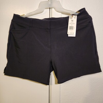 GOLF SHORTS ADIDAS WOMEN'S SIZE 14 BLACK