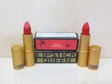 LIPSTICK QUEEN SAINT LIPSTICK SAINT SCARLET RED 0.12 OZ BOXED (LOT OF 2)