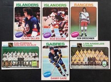1975-76 O-Pee-Chee #1-200 (EX+ or better - No creases) Complete Your Set Virtus