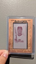 2020 Topps Allen & Ginter Framed Mini Printing Plate Magenta 1/1 Jean Segura