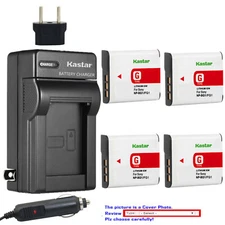 Kastar Battery AC Rapid Charger for Sony NP-BG1 NP-FG1 & Sony Cyber-shot DSC-W55