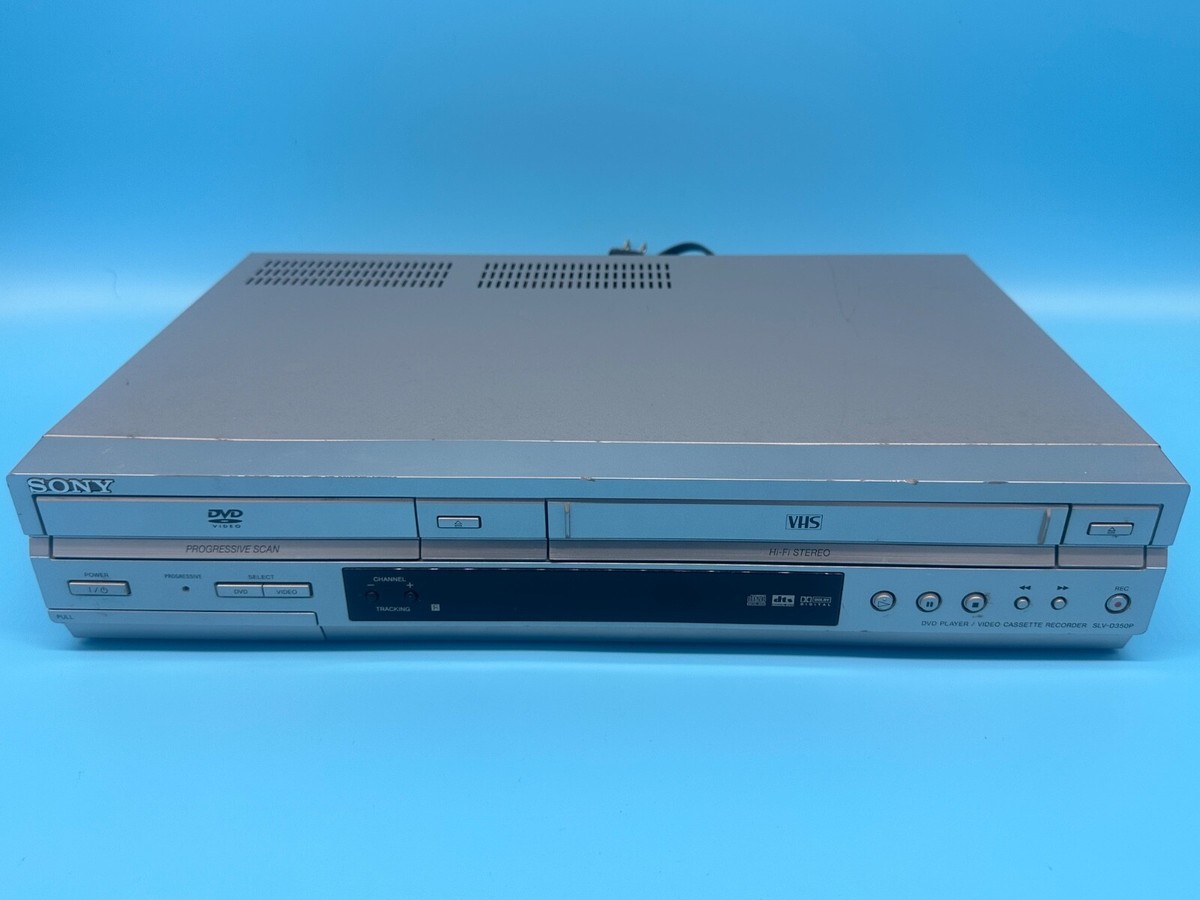 Sony DVD VCR Combo Player VHS Recorder No Remote SLV-D35OP - For