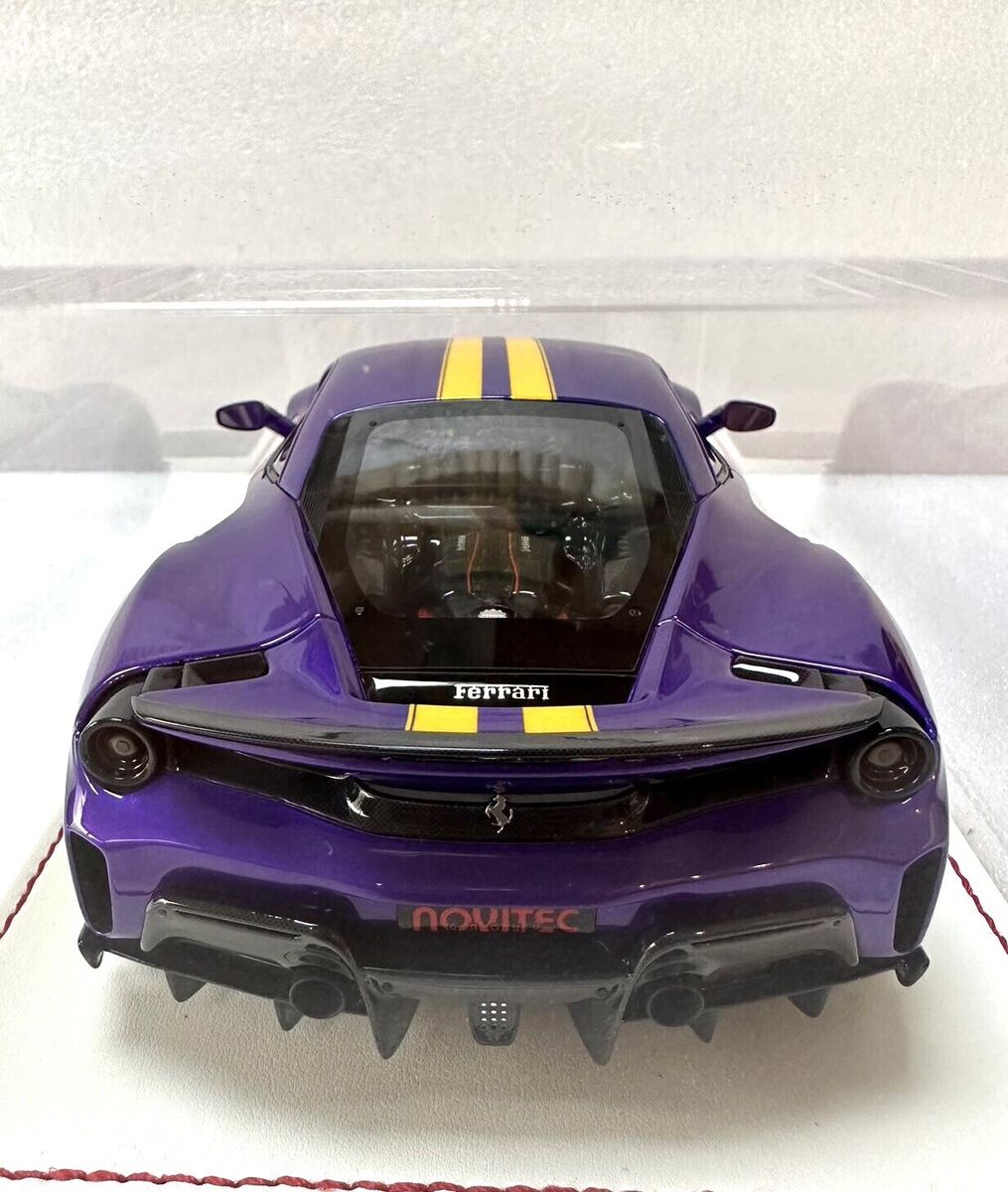 1/18 Davis & Giovanni Novitec Ferrari 488 Pista Metallic 1/18 Davis & Giovanni Novitec Ferrari 488 Pista Metallic