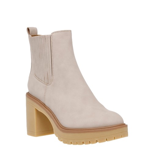 Dolce Vita Cream Lug Loafers Chunky Platform Modern Classic  display picture 1