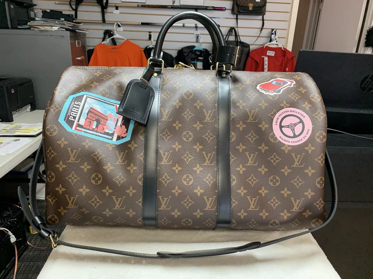 lv duffle bag ebay