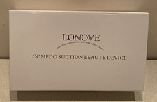 Blackhead and Pore Vacuum Comedo Suction Beauty Device by Lonove. NEW  Sealed
