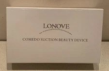 Blackhead and Pore Vacuum Comedo Suction Beauty Device by Lonove. NEW ~ Sealed