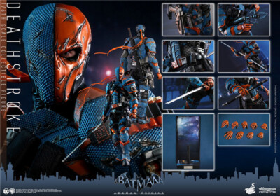 New Hot Toys VGM30 DC Set Batman: Arkham Knight Deathstroke 1/6