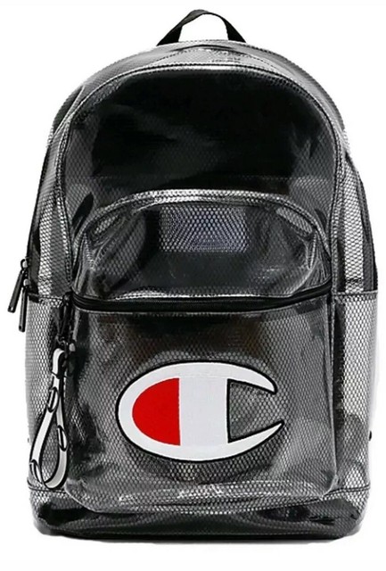 champion transparent backpack