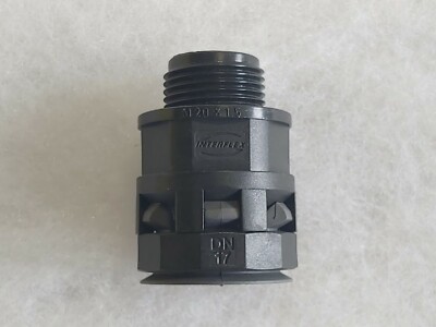 42 Stk. Gerade Verbindungsstücke, DN17/M20 x 1,5, Interflex / Racor,  neu -60%
