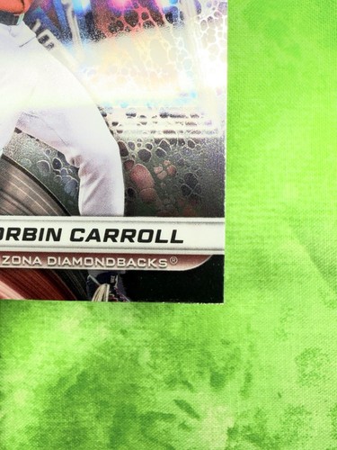 Corbin Carroll - Carta base 2024 Bowman’s Best #3 Arizona Diamondbacks - Foto 3 di 11