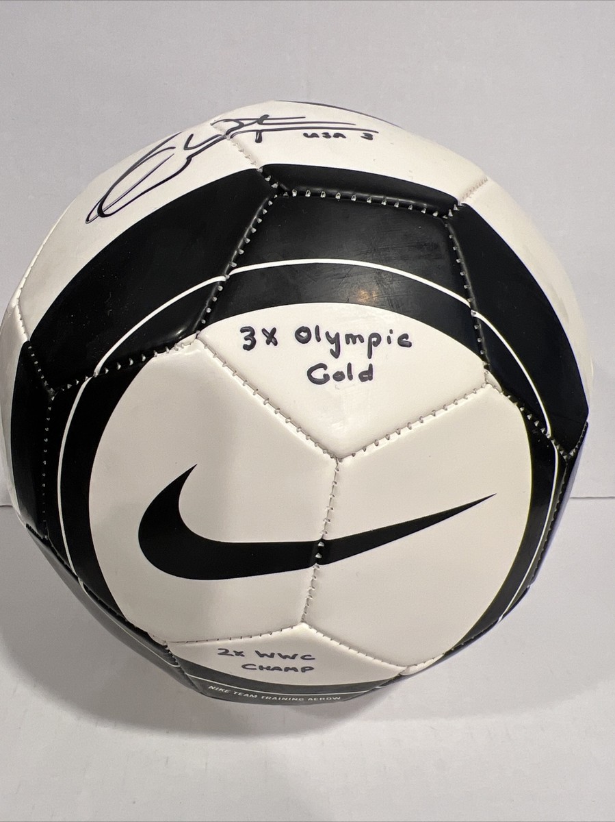 Soccer Team USA Christie Pearce Rampone Signed Nike Ball 