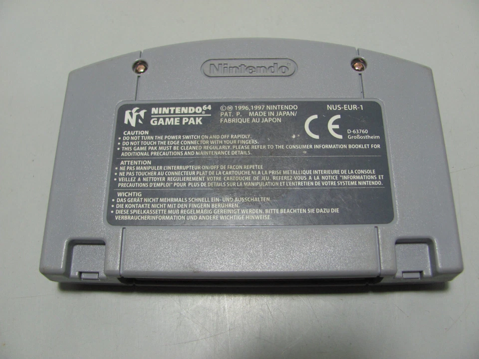 Carro Body Harvest Nintendo 64 en caja PAL probado y funcionando como se muestra Foto 3 de 4