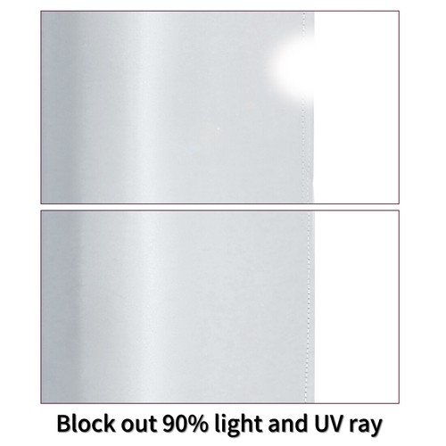 Cortinas de cortina para ventana ojal de apagón térmico sólido de 2 paneles para cocina dormitorio - Imagen 7 de 11