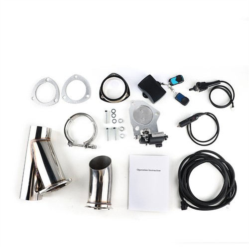 2" Stainless Electric Exhaust Valve Control Motor Kit w/ Manual & Remote Switch - Picture 2 of 23