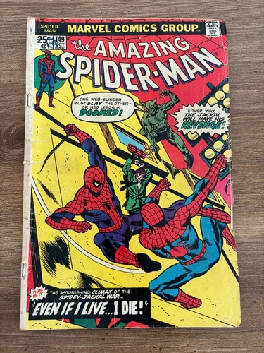 Amazing Spider-Man # 149 VG- Marvel Comic Book Jackal Goblin Rhino 6 J311