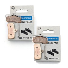 2 Pairs Shimano M810 D02S 4-Piston Brake Metal Pads, Fits M7120, M6120,M820,M810