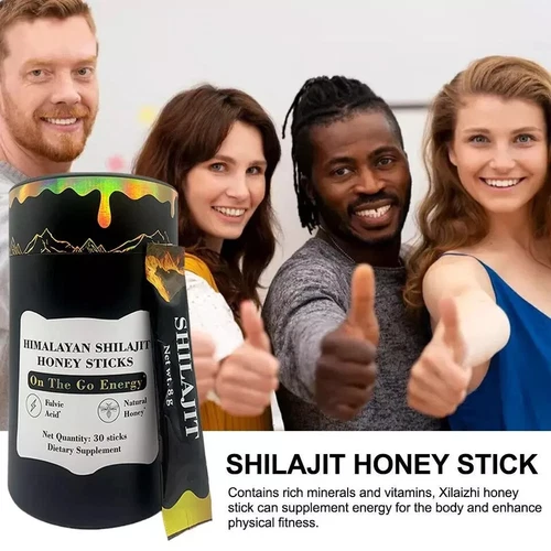 Puros Puros Hilajit del Himalaya con Miel Orgánica y Shilajit Gold Gummies Compo - Imagen 4 de 14
