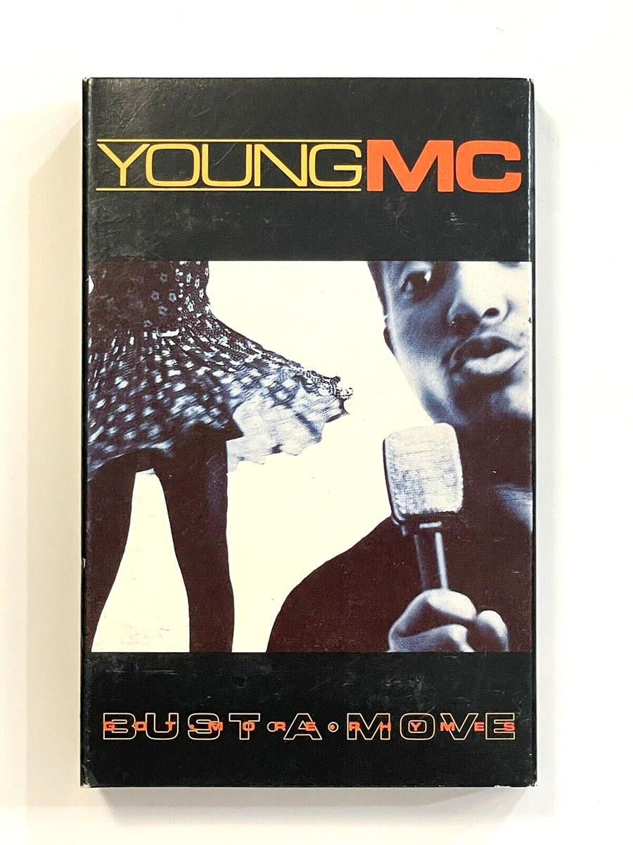 【未再生極美品】BBHF / Young Man Goes South 【2LP Young MC: Bust A Move 1989 Cassette Tape Single (Rap HipHop R&B
