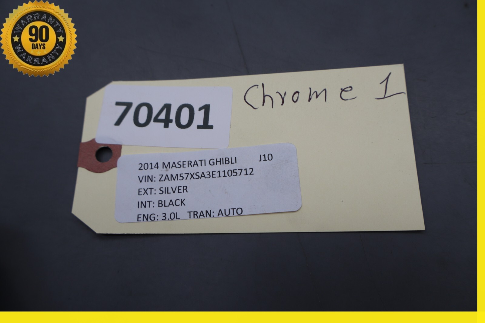 Maserati Ghibli 2014-2020 Front Left Body side trim