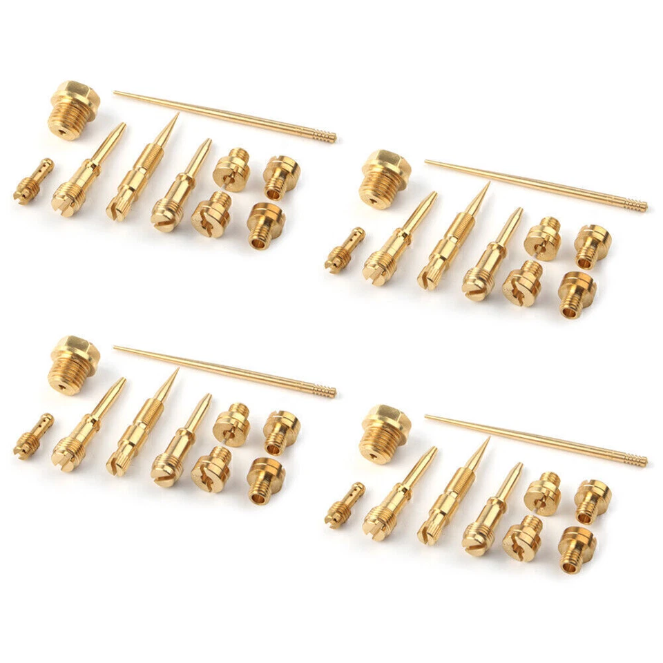 Kit de reparación de carburador de reconstrucción para Kawasaki KZ900 KZ 900 900B LTD 4 juegos Foto 4 de 4