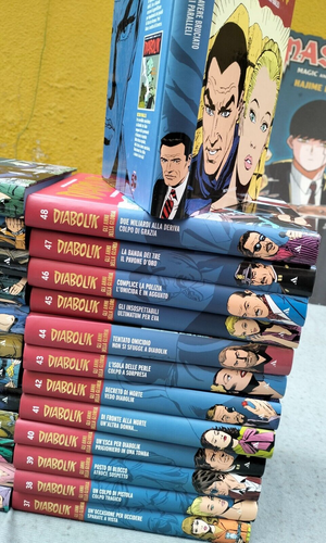 DIABOLIK GLI ANNI DELLA GLORIA 1 / 50 - SERIE COMPLETA-COLORI-EDICOLA-GAZZETTA - Foto 2 di 4