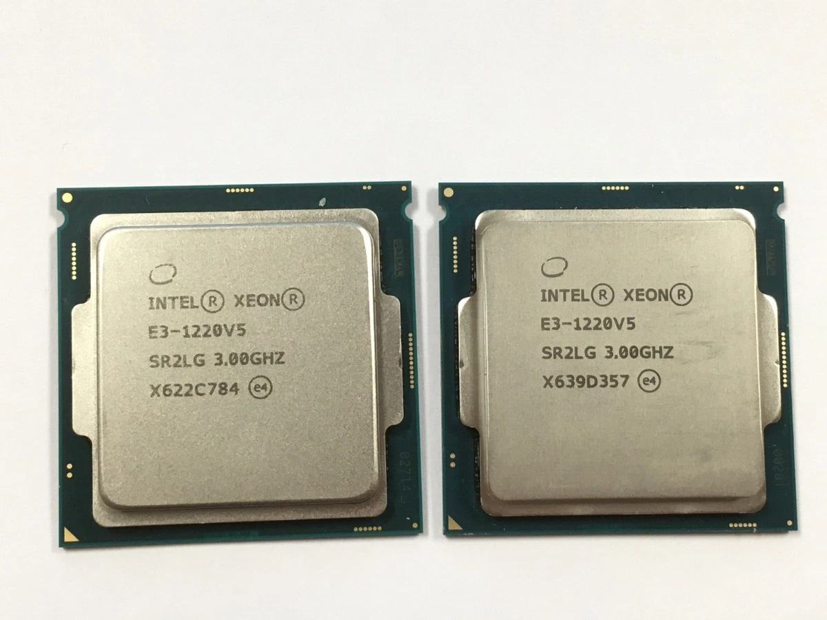Intel Xeon E3-1220 V5 Processor Model Computer Processors (CPUs