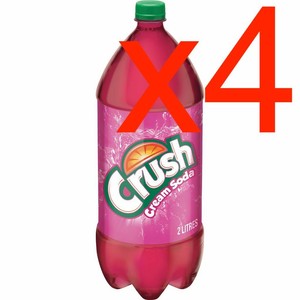 Crush Cream Soda 2l 67 63oz 4 Bottles From Canada Ebay
