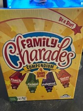 Family Charades Compendium Party Game  Outset 4 Games in 1 - New Sealed in Box