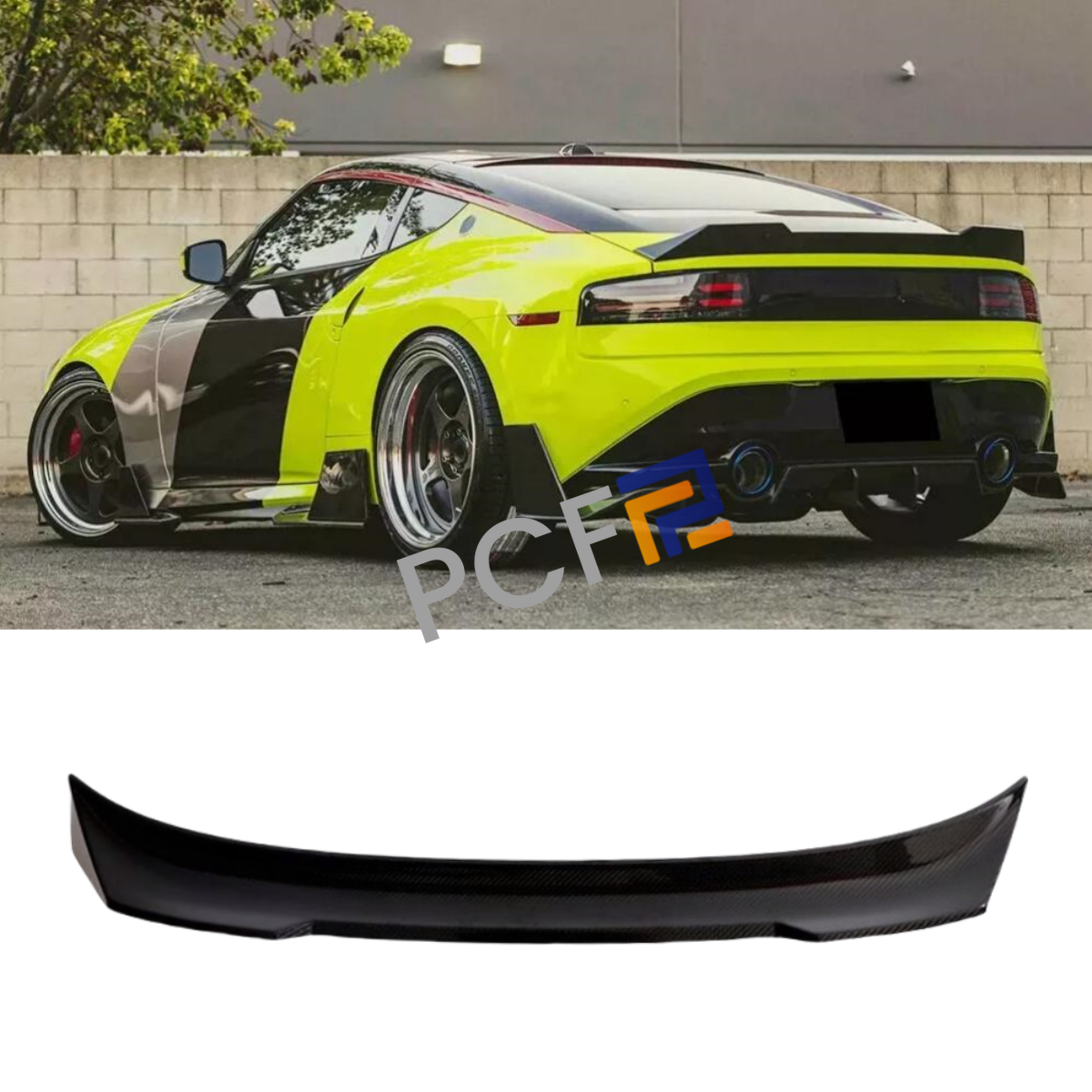 ｍｙｌRCカーボディ Fits 2023-25 Nissan Z 400Z Z34 Rear Trunk Lid Dry Carbon Fiber