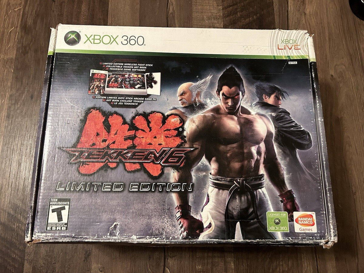 【新品未開封】xbox360 鉄拳6 TEKKEN6 海外版 XBOX 360 Tekken 6 Tested CIB | eBay