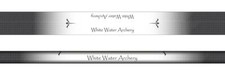 Wwa Gray White Carbon Fiber Fade Icon Stabilizer Wrap Choose Length Width
