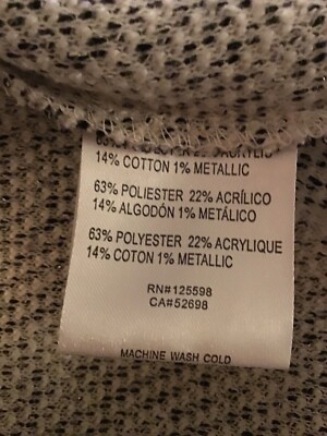 ellen tracy jacket kimono size M/L metallic gray | eBay