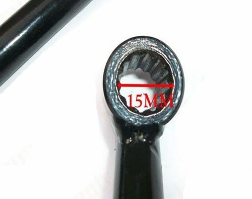 S'adapte Au Royal Enfield Kit De Support De Repose-Pieds Avant Noir - Photo 3/9