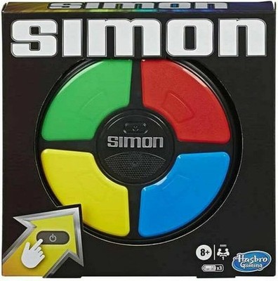 Hasbro Simon Elektronisches Spiel Klassiker Lichter Geräusche Kinder Reisespiel