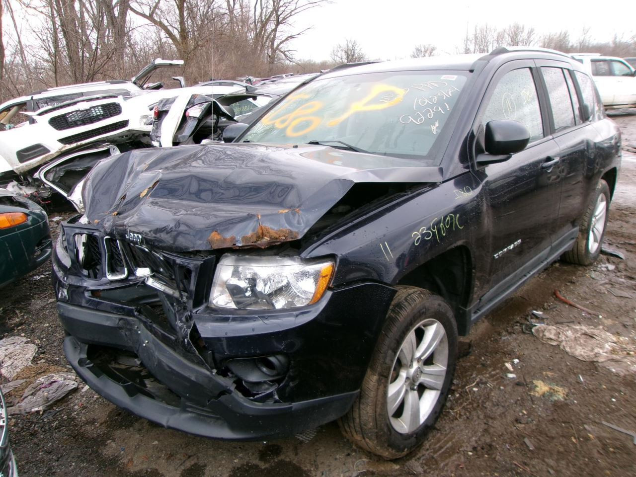 Seat Belt Front Classic Style Bucket Seat Driver Fits 11-17 COMPASS 1542429