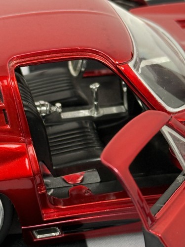 Voiture miniature Chevrolet Corvette Sting Ray coupé rouge Jada Toys 1963 échelle 1:24 90218 - Photo 15/24