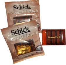 Schick Personal Touch Razor Refills 12 Twin Blade Cartridges ~ 2 NEW in packages