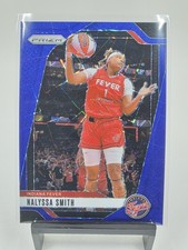 NaLyssa Smith 2024 Panini Prizm WNBA Blue Velocity Prizm #137 Indiana Fever 