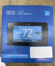 Emerson Sensi ST75 Wi-Fi Touch Smart Thermostat Black C-Wire Required
