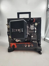 Eiki NT Series 16mm Film Projector With Case Tested Powers On