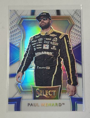 2017 Panini Select Racing Paul Menard #48 White Prizm 09/50