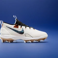 Nike Force Trout 9 Elite MCS Baseball Cleats Summit White FZ8643-100 Men SZ 13