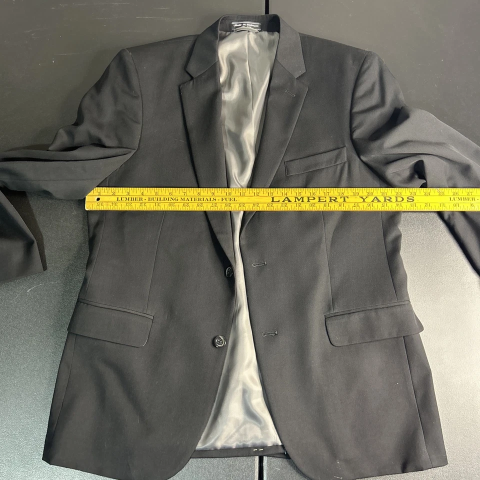 Chaqueta Traje John Bartlett Statements Calce Clásico Negra Talla 42 Regular Sólida ✅ Foto 3 de 4