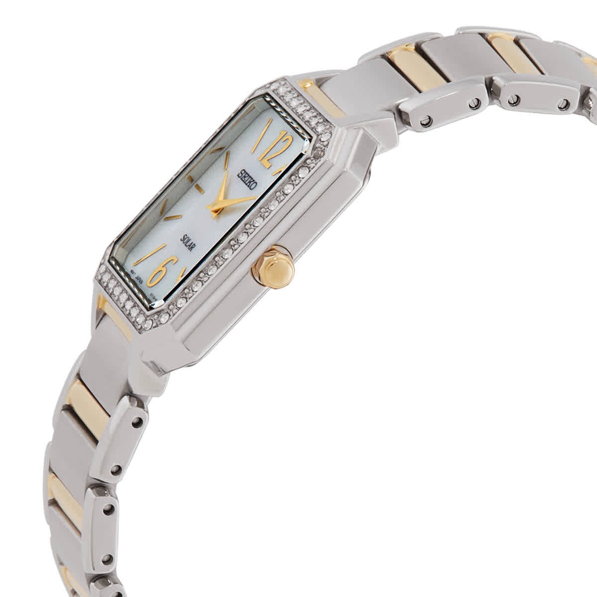 Seiko solar MOP Dial Ladies Watch SUP466 4954628248343| eBay