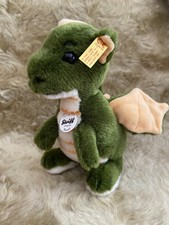 Steiff Raudi Dragon, NEW, Small Cuddly Plush Toy, 16cm Tall