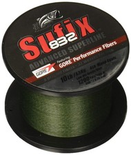 Sufix 832 Braid Fishing Line 1200 Yards Green 50lb